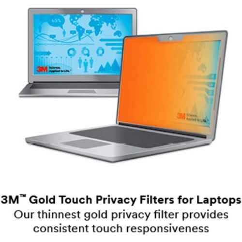 쓰리엠 3M Privacy Filters Gold Touch Filter for 15.6 in. Full Screen Laptop (16:9 Aspect Ratio) (GF156W9E)