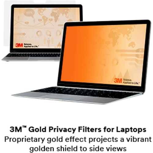 쓰리엠 3M Privacy Filters Gold Touch Filter for 13.3 in. Full Screen Laptop (16:9 Aspect Ratio) (GF133W9E)