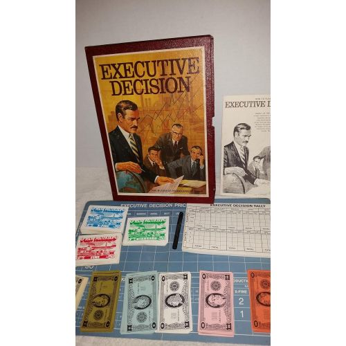 쓰리엠 3M Bookshelf Game Executive Decision the Business Management Game 3M Bookshelf