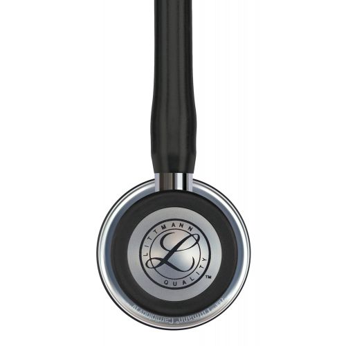  3M Littmann Cardiology IV Diagnostic Stethoscope, Smoke-Finish Chestpiece, Black Tube, Smoke Stem and Headset, 27 inch, 6162