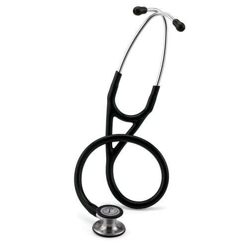  3M Littmann Cardiology IV Diagnostic Stethoscope, Smoke-Finish Chestpiece, Black Tube, Smoke Stem and Headset, 27 inch, 6162