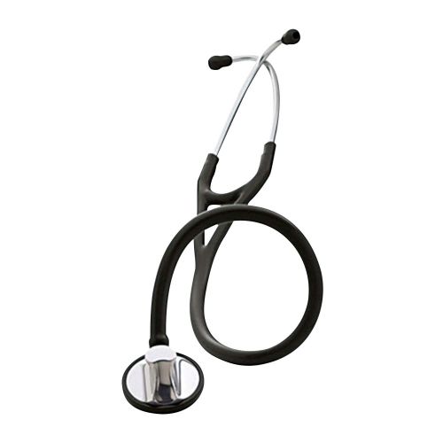  3M Littmann Master Cardiology Stethoscope, Smoke-Finish Chestpiece, Black Tube, 27 inch, 2176