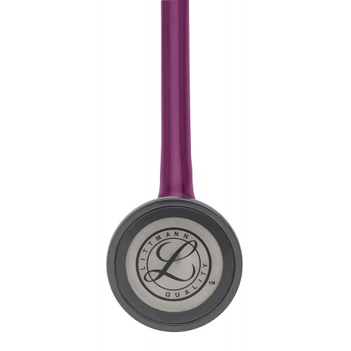  3M Littmann Master Cardiology Stethoscope, Smoke-Finish Chestpiece, Black Tube, 27 inch, 2176