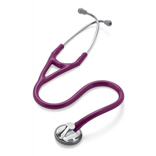  3M Littmann Master Cardiology Stethoscope, Smoke-Finish Chestpiece, Black Tube, 27 inch, 2176