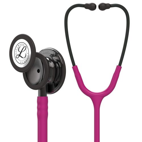  3M Littmann Classic III Monitoring Stethoscope, Black Edition Chestpiece, Black Tube, 27 inch, 5803