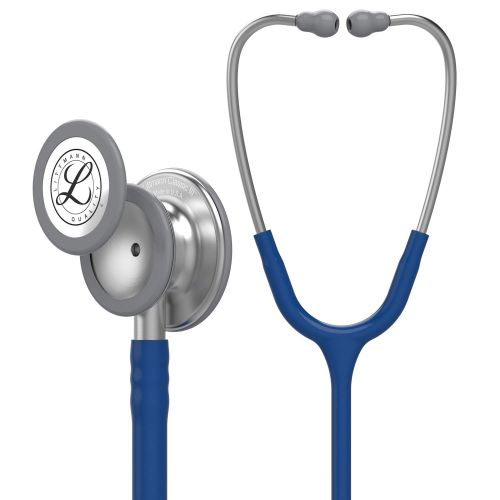  3M Littmann Classic III Monitoring Stethoscope, Black Edition Chestpiece, Black Tube, 27 inch, 5803