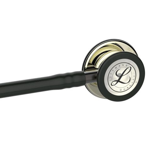  3M Littmann Classic III Monitoring Stethoscope, Black Edition Chestpiece, Black Tube, 27 inch, 5803