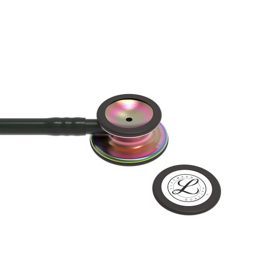  3M Littmann Classic III Monitoring Stethoscope, Black Edition Chestpiece, Black Tube, 27 inch, 5803