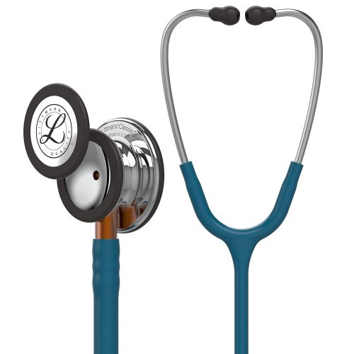  3M Littmann Classic III Monitoring Stethoscope, Black Edition Chestpiece, Black Tube, 27 inch, 5803