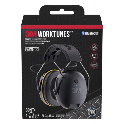 쓰리엠 3M WorkTunes Connect Hearing Protector with Bluetooth Technology