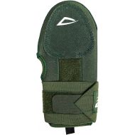 3N2 Protective Sliding Mitt for Baseball or Fastpitch Softball, Youth or Adult, Hand & Wrist Protection for Base Running, Sliding Glove with Adjustable Compression Strap-Army Green