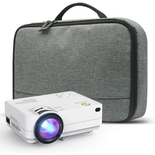  3 Stone T20 Mini Projector Travel Bag Carry Case, Portable Carrying Handbag, up to 23.7 x 17.3 x 9.8cm - Accessory Pockets Customisable Dividers- Compatible with More- Gray