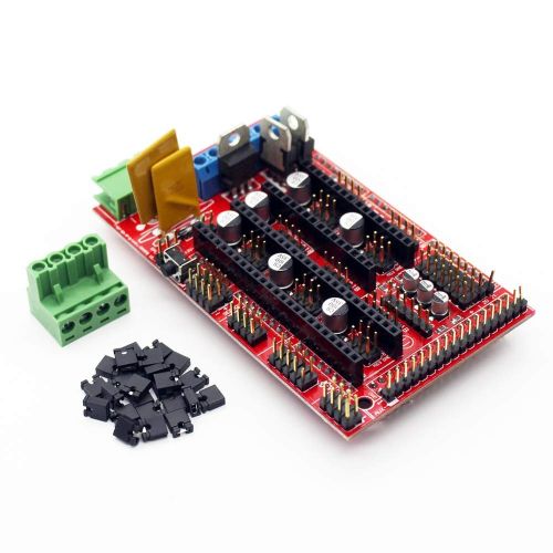  3D Printer - CNC 3D Printer Kit Mega 2560 R3+MK2B+RAMPS 1.4 Controller+2004 LCD Controller+6X Optical Switch Endstop+5X DRV8825 for Arduino