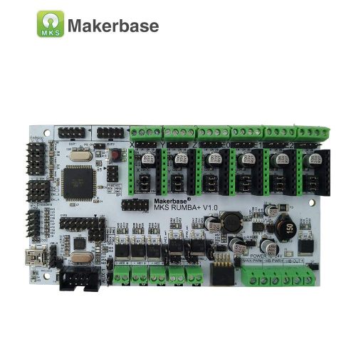  3d printer 3D Printer - MKS RumbaPlus All in one Board Control Card Rumba-Board Integrated Motherboard 2560 R3 Processor Compatible MKS TFT Display