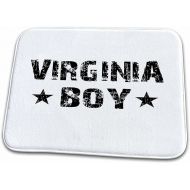3dRose Virginia Boy - home state pride - USA - United States of... - Dish Drying Mats (ddm-161607-1)