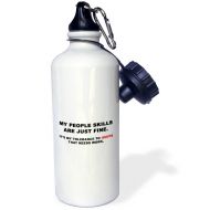 3dRose wb_266020_2 Stainless Straw Water Bottle