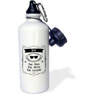 3dRose wb_232317_1 Josh The Man The Myth The Legend Name Personalized Gift Water Bottle