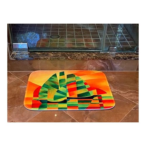  3dRose Figs - Epicurean, fig, figs, Food, Fruit, Health,... - Bathroom Bath Rug Mats (rug-46813-1)