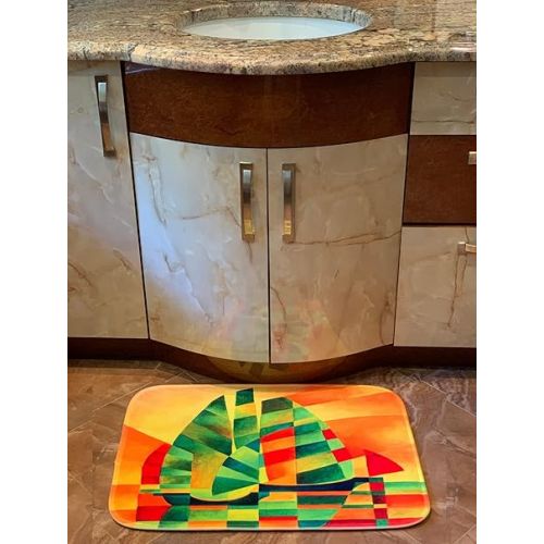  3dRose Mongolia, Bayan Logia Province, Gashuun Suhayt - Bathroom Bath Rug Mats (rug-247787-1)