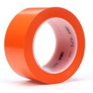3m-471-orange-2-x36yd-bulk Tape; Vinyl; 2 in x 36 yd; 5.2 mil; Rubber adhesive; Orange