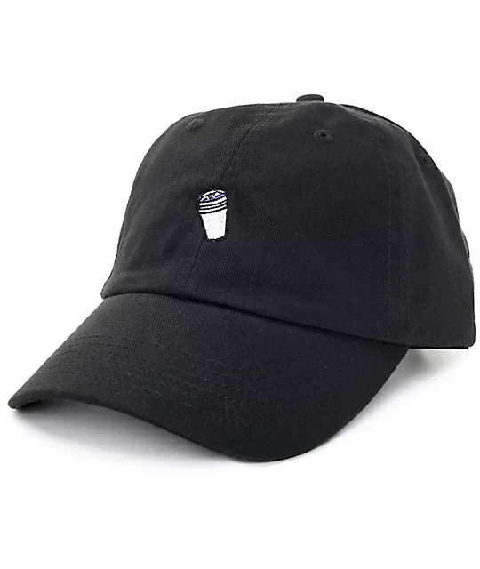 40S AND SHORTIES 40s & Shorties Double Cup Black Dad Hat