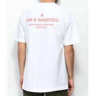 40S AND SHORTIES 40s & Shorties General White T-Shirt