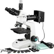 40X-1000X Trinocular Polarizing Metallurgical Microscope by AmScope