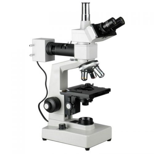  40X-2000X 2-light Metallurgical Microscope + Digital Camera by AmScope