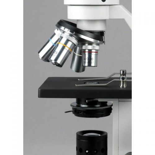  40X-2500X Advanced Home School Student Compound Microscope + USB Digital Imager by AmScope