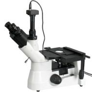 40X-800X Polarizing Metallurgical Inverted Microscope with 8MP Camera by AmScope