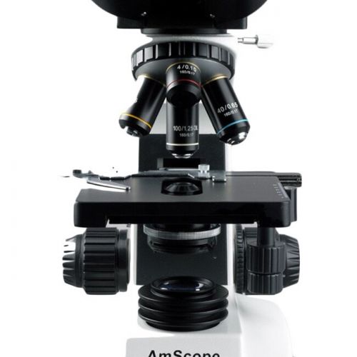  40x-1000x Full Size Compound Microscope with Digital Camera by AmScope