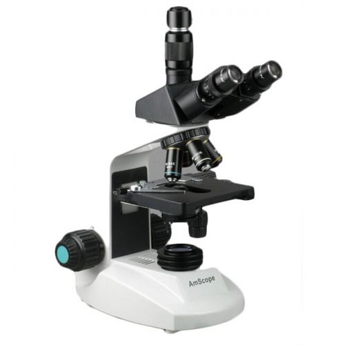 40x-1000x Full Size Compound Microscope with Digital Camera by AmScope
