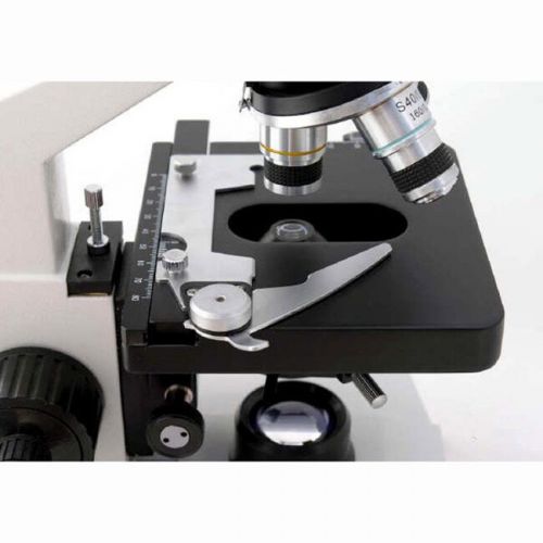  40x-1000x Compound Microscope and 3D Mechanical Stage and USB Camera by AmScope