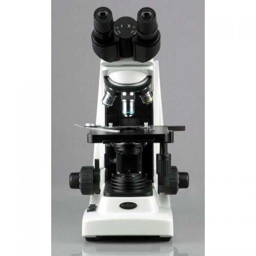  40x-1600x Darkfield and Turret Phase Contrast Compound Microscope by AmScope