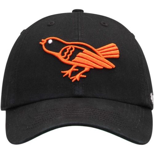  Men's Baltimore Orioles '47 Black Franchise Cooperstown Fitted Hat