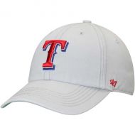 Men's Texas Rangers '47 Gray Primary Logo Franchise Fitted Hat