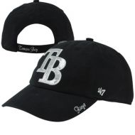 Women's Tampa Bay Rays '47 Brand Navy Sparkle Clean Up Hat