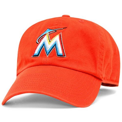  Men's Miami Marlins '47 Orange Freshman Franchise Fitted Hat