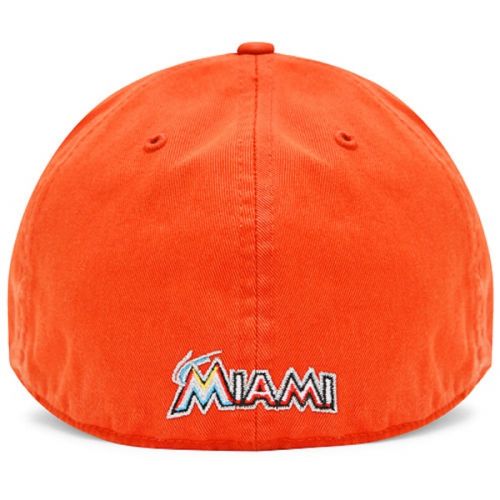  Men's Miami Marlins '47 Orange Freshman Franchise Fitted Hat