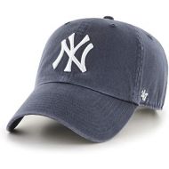 %2747 47 Brand New York Yankees Clean Up Dad Hat Cap Vintage Navy/White