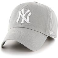 %2747 47 Brand New York Yankees Clean Up Hat Cap Light Grey/White