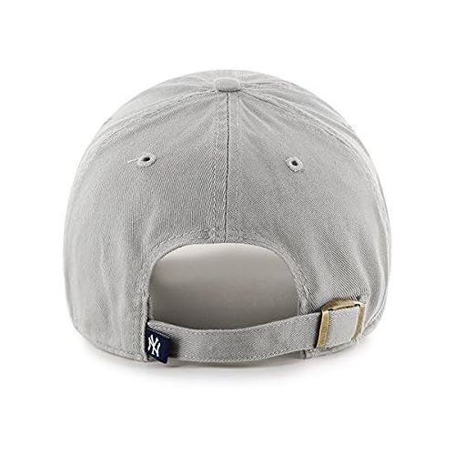  %2747 47 Brand New York Yankees Clean Up Hat Cap Light Grey/White