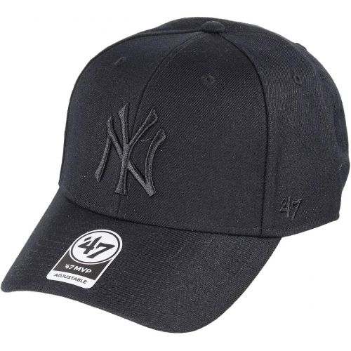  47 Brand New York Yankees MVP Hat Cap MLB Black/Black