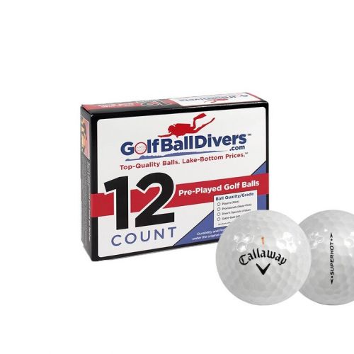  48 Callaway Superhot - Near Mint (AAAA) Grade - Recycled (Used) Golf Balls by Callaway
