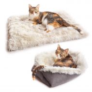 4CLAWS Furry Pet Bed/Mat (Convertible)