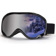 4-FQ Ski Goggles Men Snow Goggles Women Snowboard Goggles OTG Snow Sport Goggles Snowbile goggles for Youth Aduls