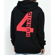 4HUNNID 4 Hunnid Triple 4 Black Hoodie