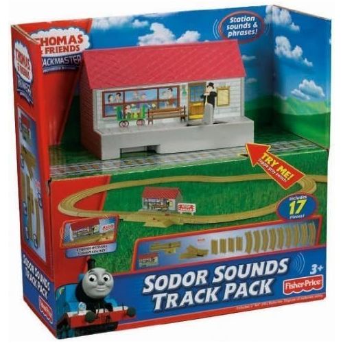  Toy / Game Expand the World of Exciting Thomas & Friends TrackMaster Sodor Sounds Track Pack Includes 17 Pieces by 4KIDS