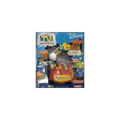  Toy  Game Plug N Play Disney Joystick With 5-In-1 TV Games - Go On An Adventure! (For Ages 5 Years And Up) by 4KIDS