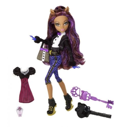  4KIDS Toy / Game Cute Monster High Ghouls Rule Clawdeen Wolf Doll With Over-The-Top Costume And Halloween Accessories